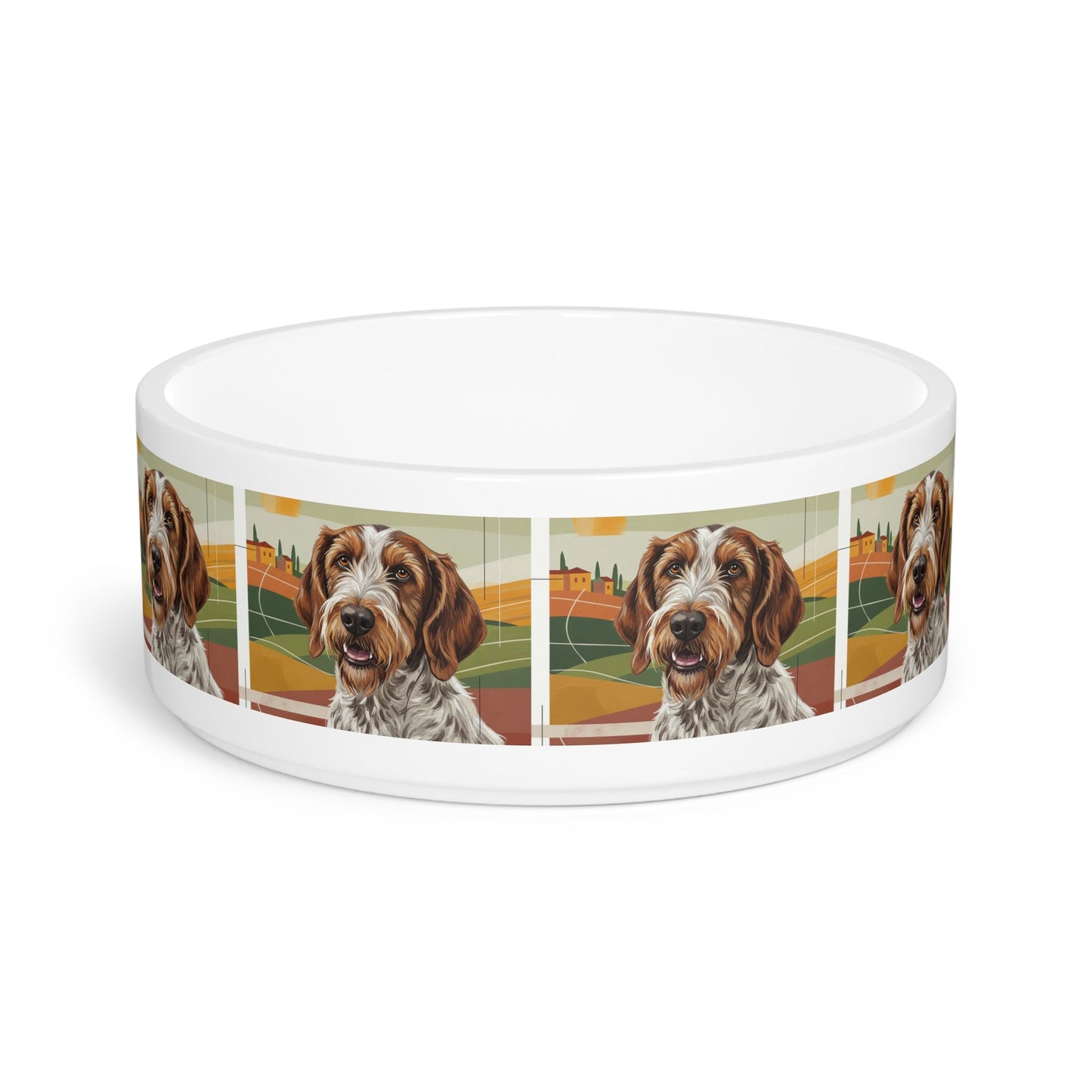 Ceramic Pet Bowl – 16 oz Dog Feeding Bowl