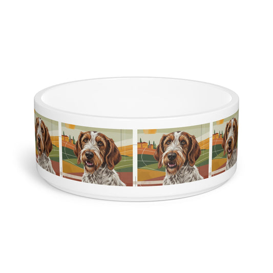 Ceramic Pet Bowl – 16 oz Dog Feeding Bowl