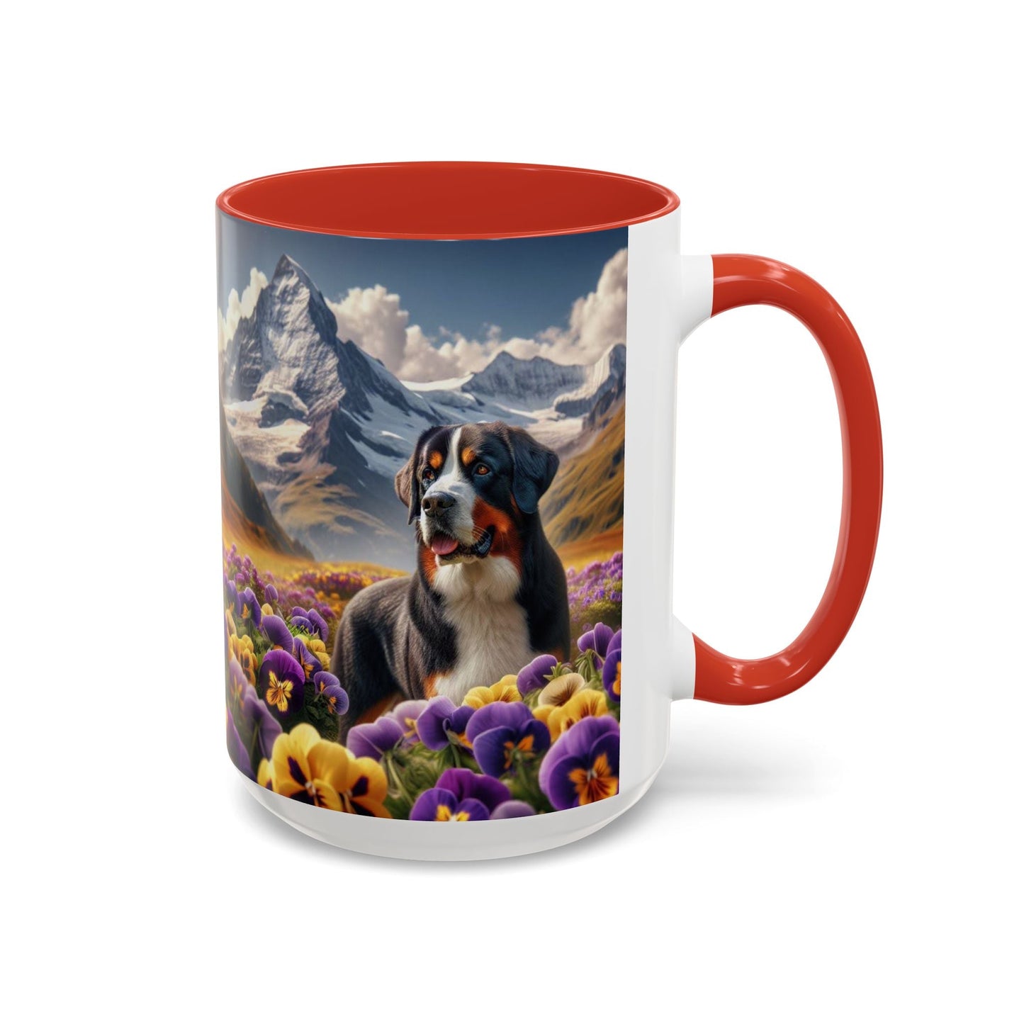 Keramiktasse mit Hunderassen-Motiv – 11 oz & 15 oz