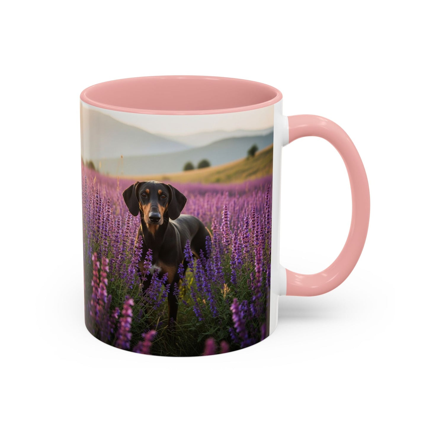 Keramiktasse mit Hunderassen-Motiv – 325 ml & 440 ml