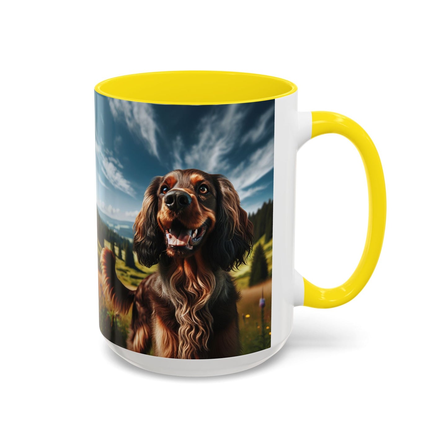 Keramiktasse mit Hunderassen-Motiv – 11 oz & 15 oz