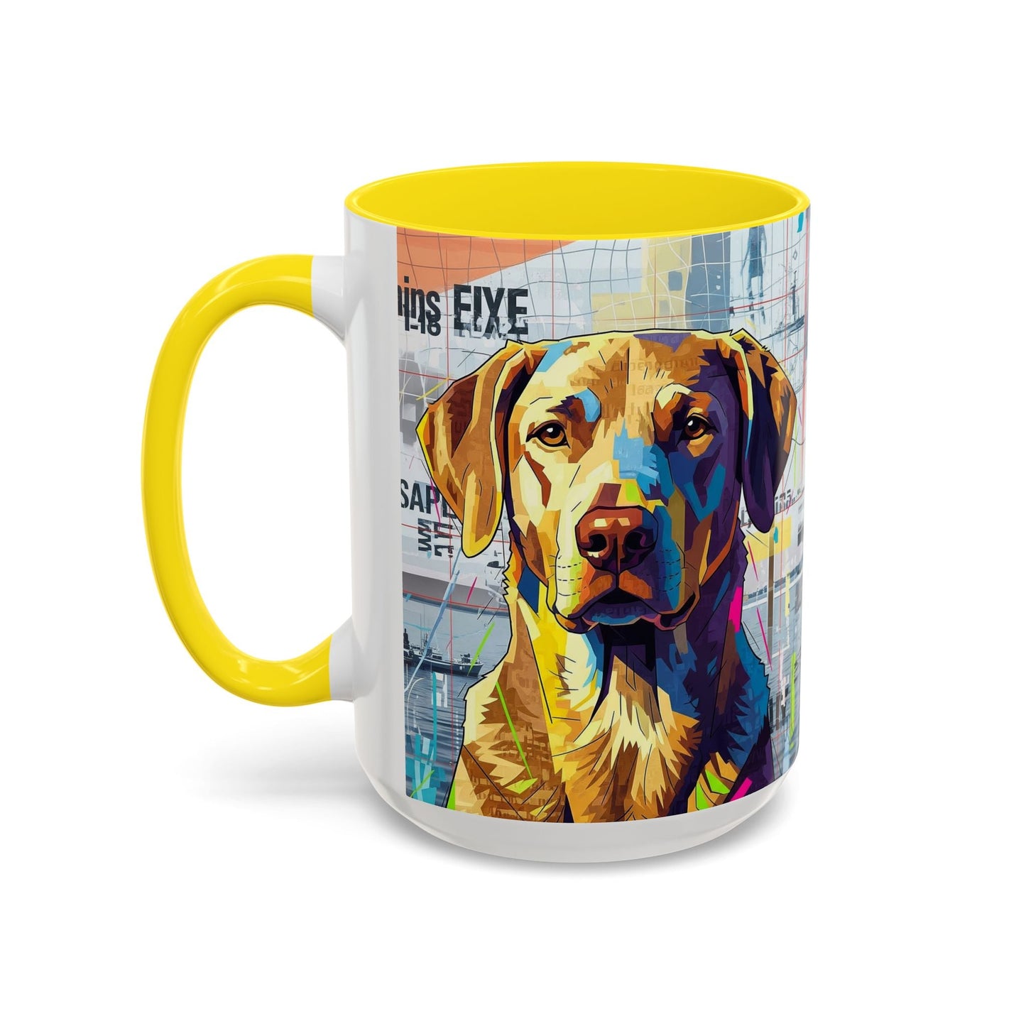 Keramiktasse mit Hunderassen-Motiv – 11 oz & 15 oz