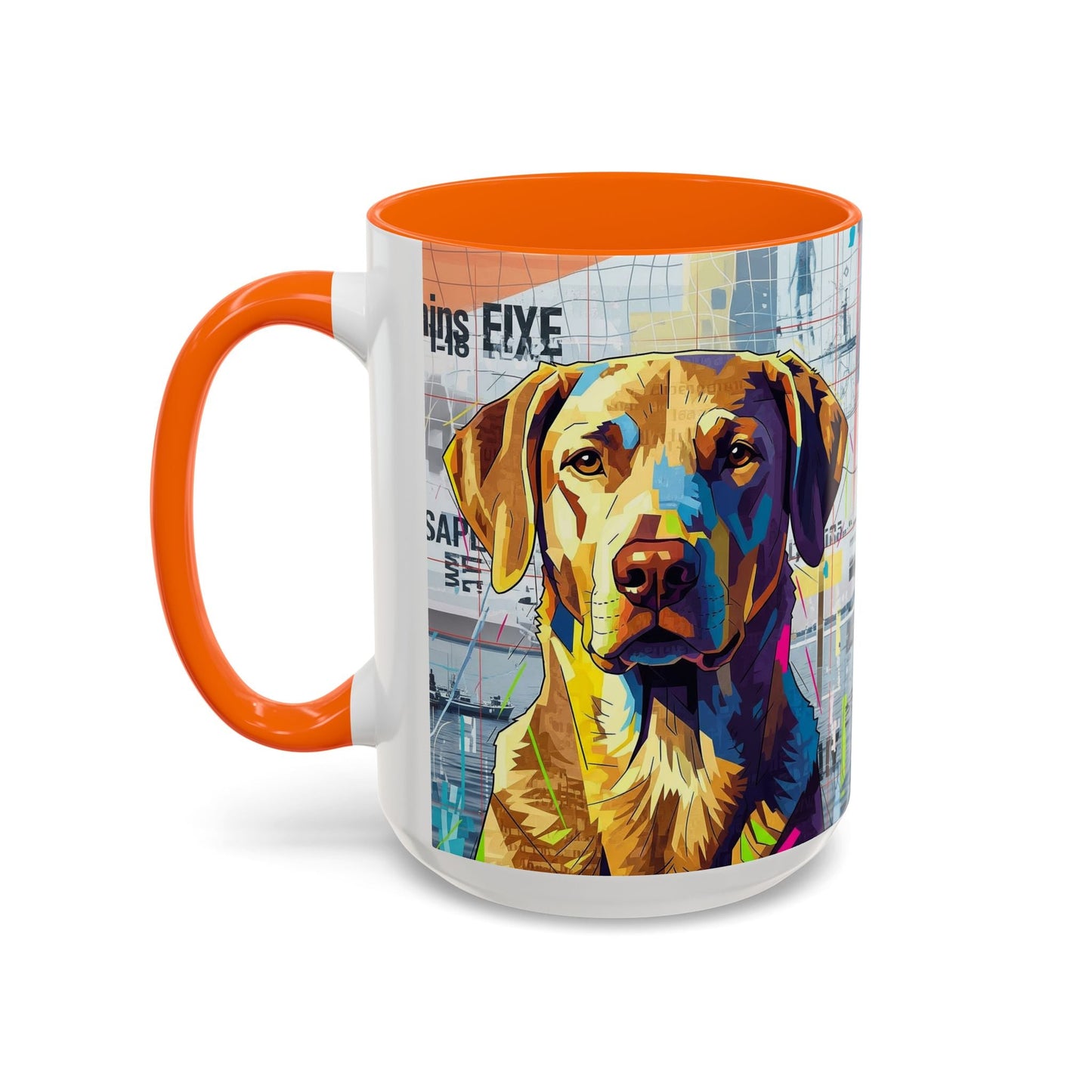 Keramiktasse mit Hunderassen-Motiv – 11 oz & 15 oz