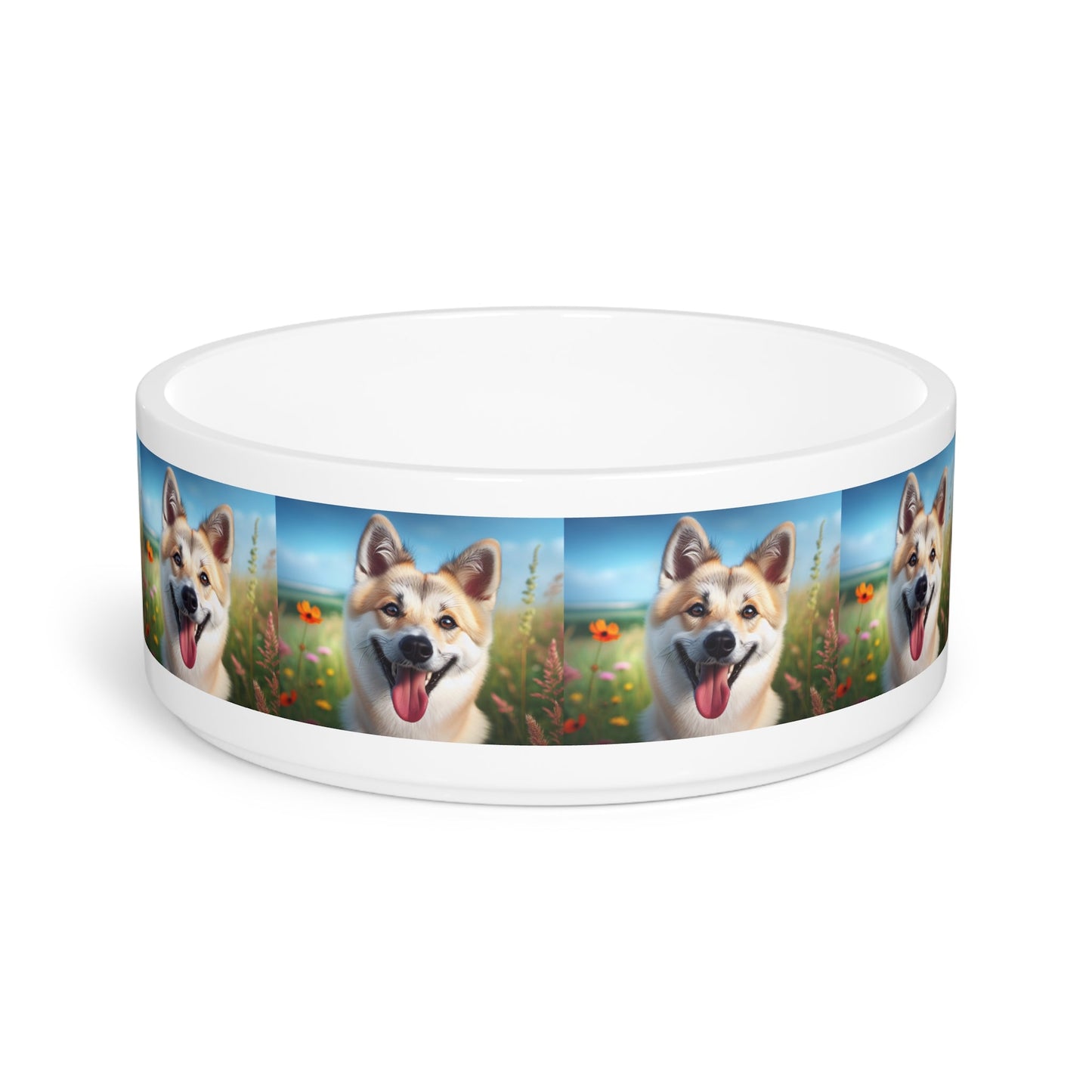 Ceramic Pet Bowl – 16 oz Dog Feeding Bowl