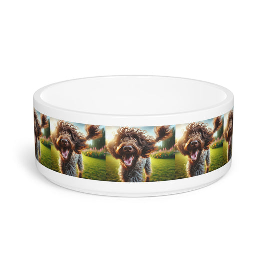Ceramic Pet Bowl – 16 oz Dog Feeding Bowl