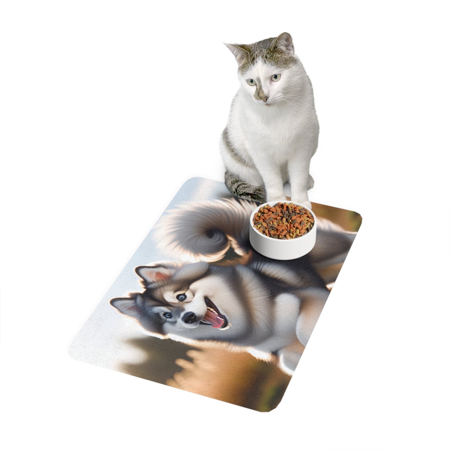Non-Slip Pet Food Mat – Waterproof Feeding Mat for Dogs