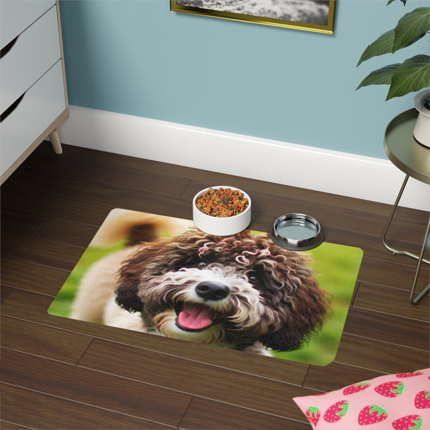 Non-Slip Pet Food Mat – Waterproof Feeding Mat for Dogs
