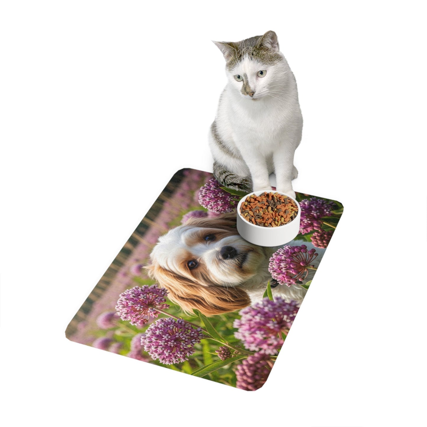 Non-Slip Pet Food Mat – Waterproof Feeding Mat for Dogs