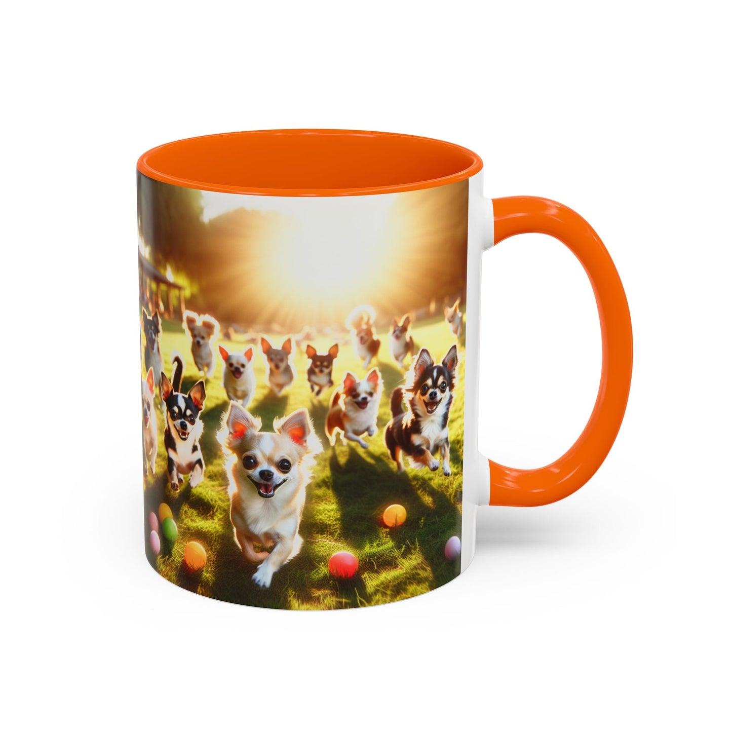 Keramiktasse mit Hunderassen-Motiv – 11 oz & 15 oz