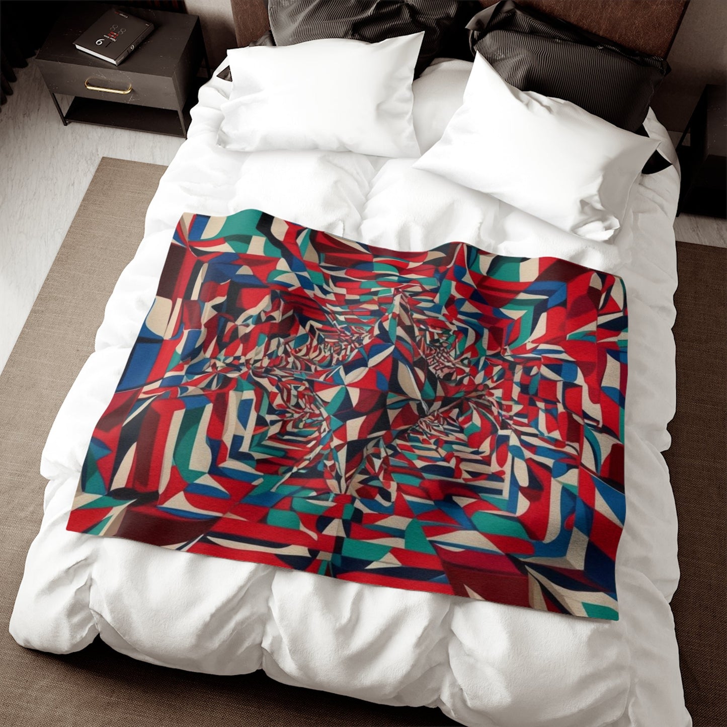 Sweatshirt Blanket – Plush Fleece Throw, 2 Size Options