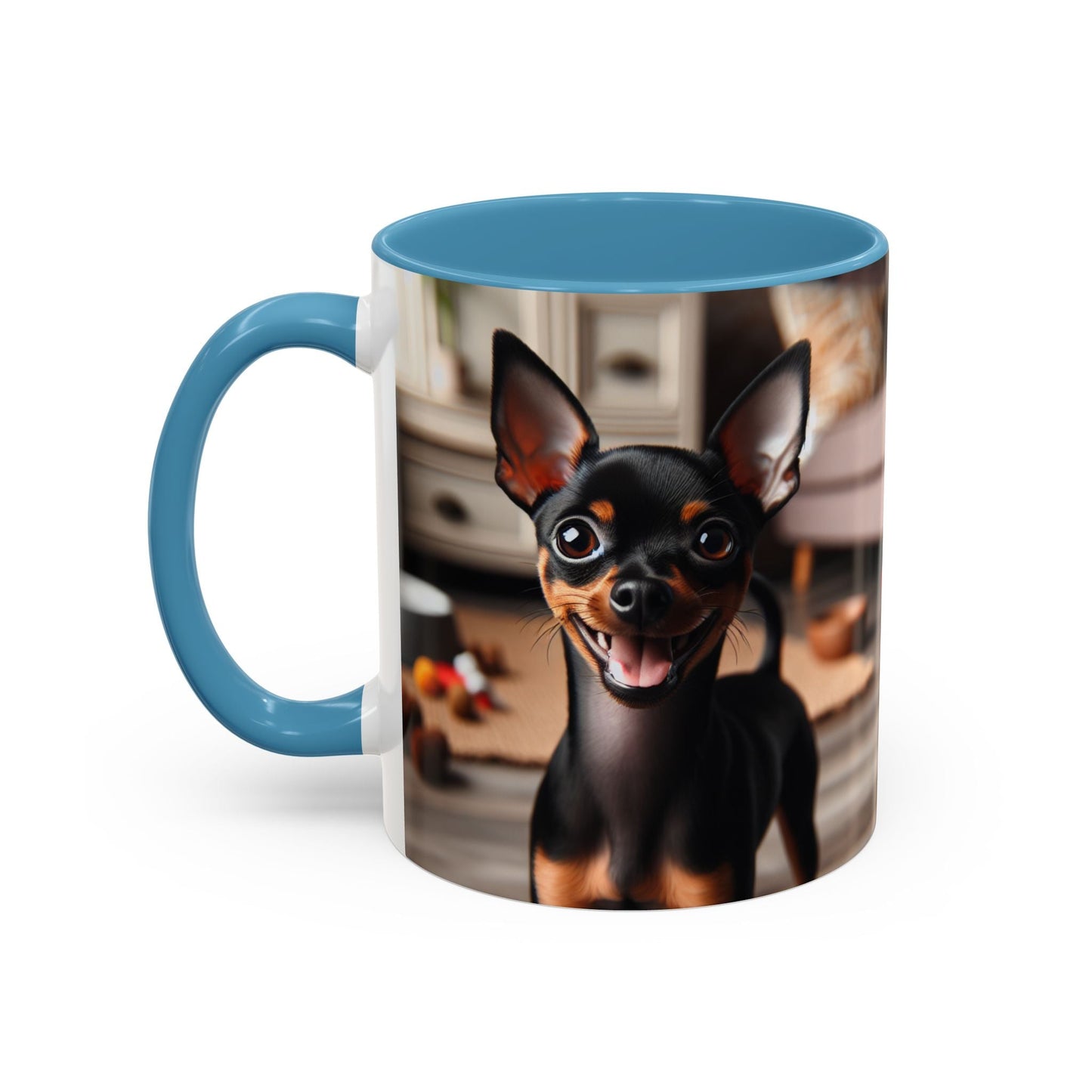 Keramiktasse mit Hunderassen-Motiv – 11 oz & 15 oz
