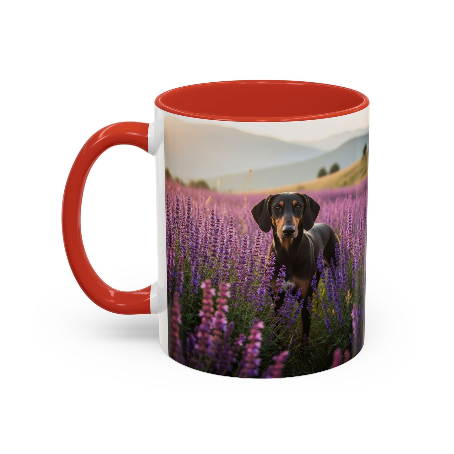 Keramiktasse mit Hunderassen-Motiv – 325 ml & 440 ml