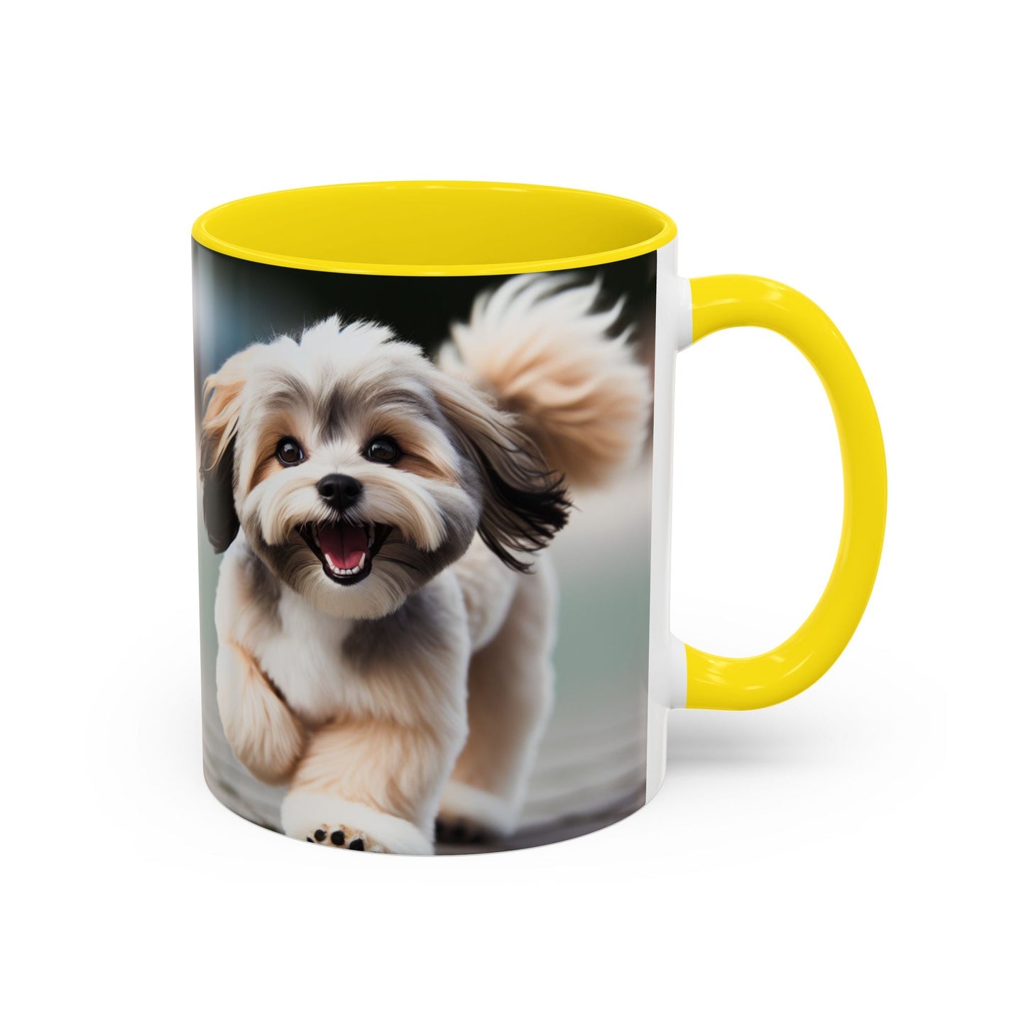 Keramiktasse mit Hunderassen-Motiv – 325 ml & 444 ml