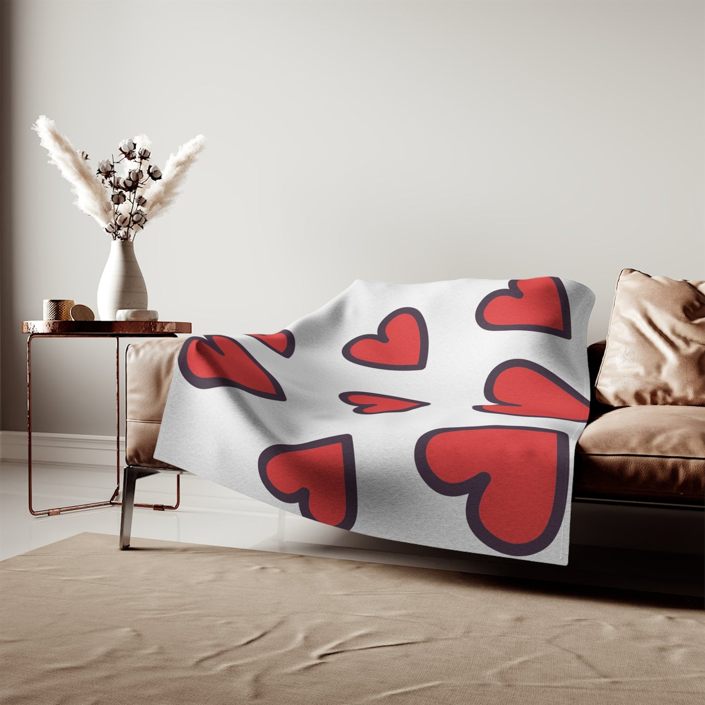Sweatshirt Blanket – Plush Fleece Throw, 2 Size Options