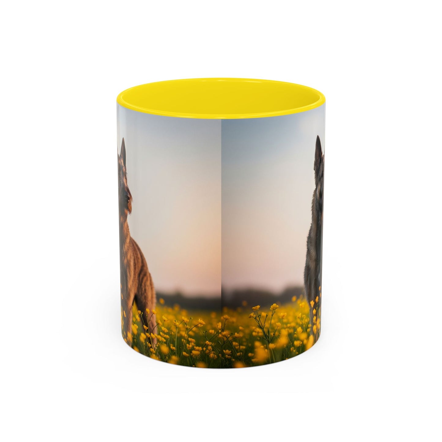 Keramiktasse mit Hunderassen-Motiv – 11 oz & 15 oz