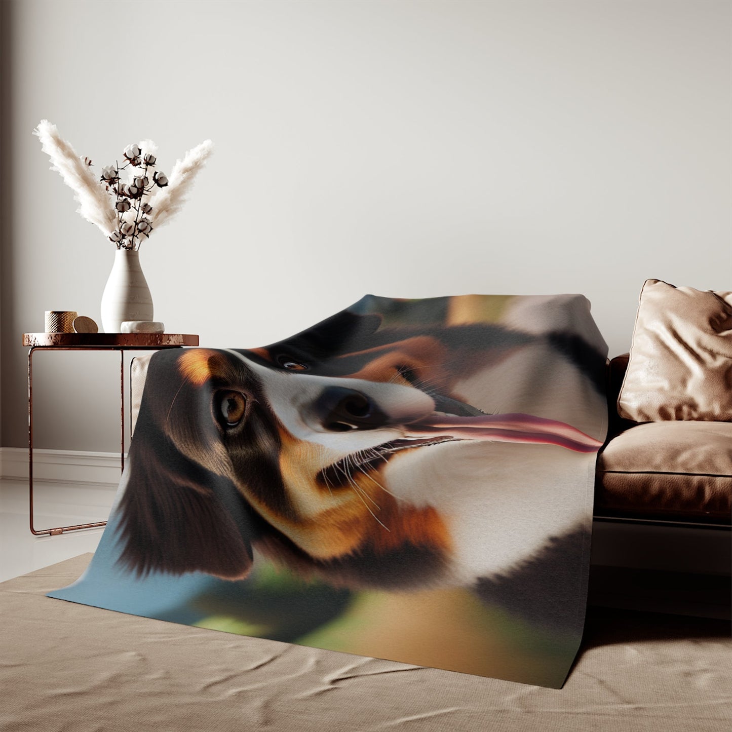 Sweatshirt Blanket – Plush Fleece Throw, 2 Size Options
