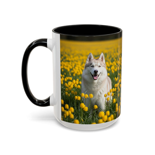 Keramiktasse mit Hunderassen-Motiv – 11 oz & 15 oz