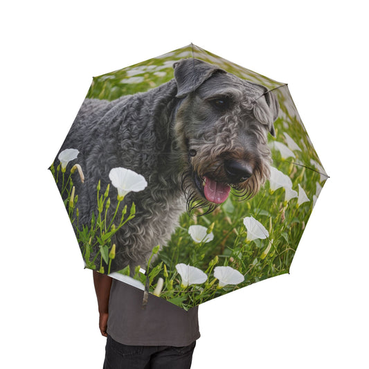 48" Semi-Automatic Umbrella – Windproof Large Travel Rain Umbrella