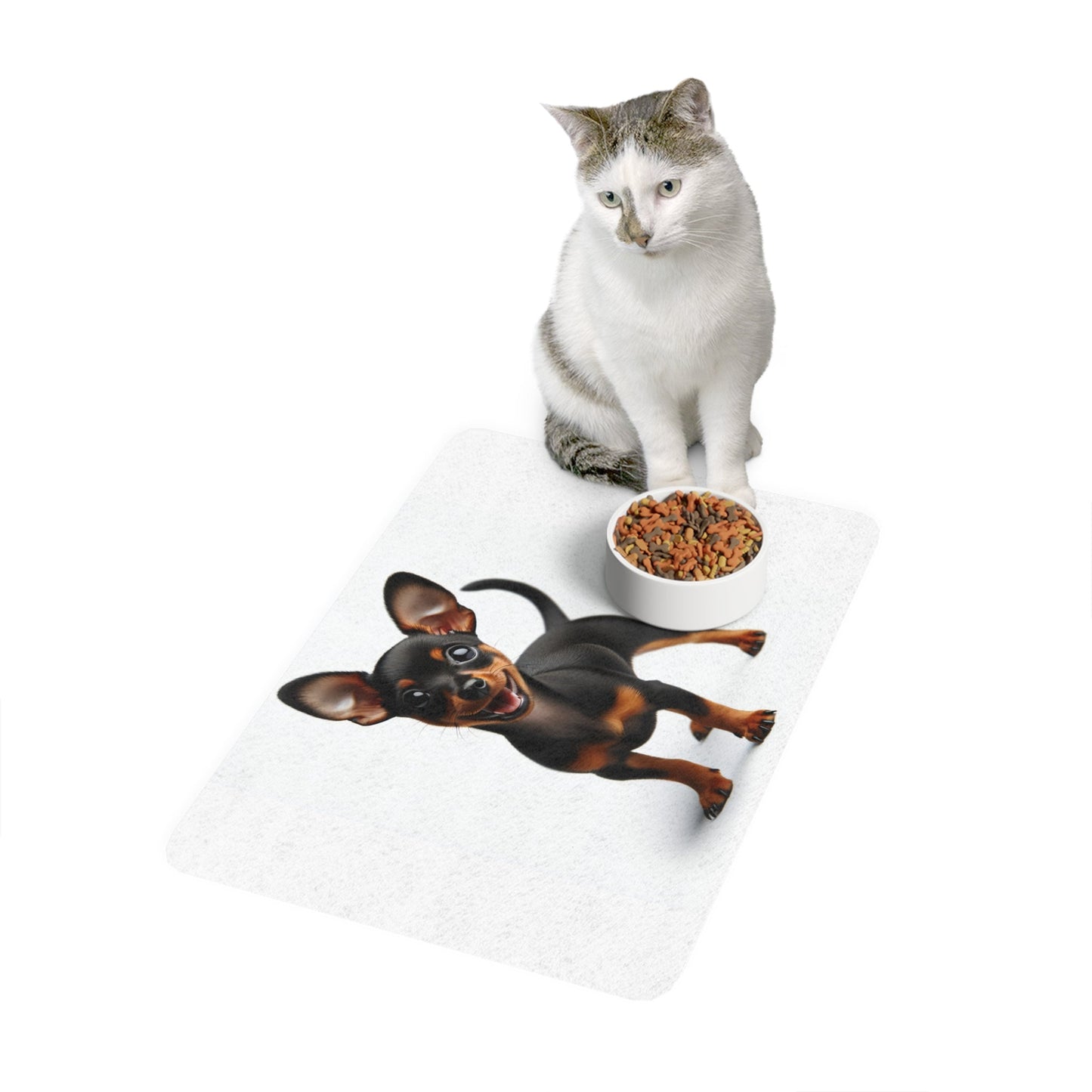 Non-Slip Pet Food Mat – Waterproof Feeding Mat for Dogs