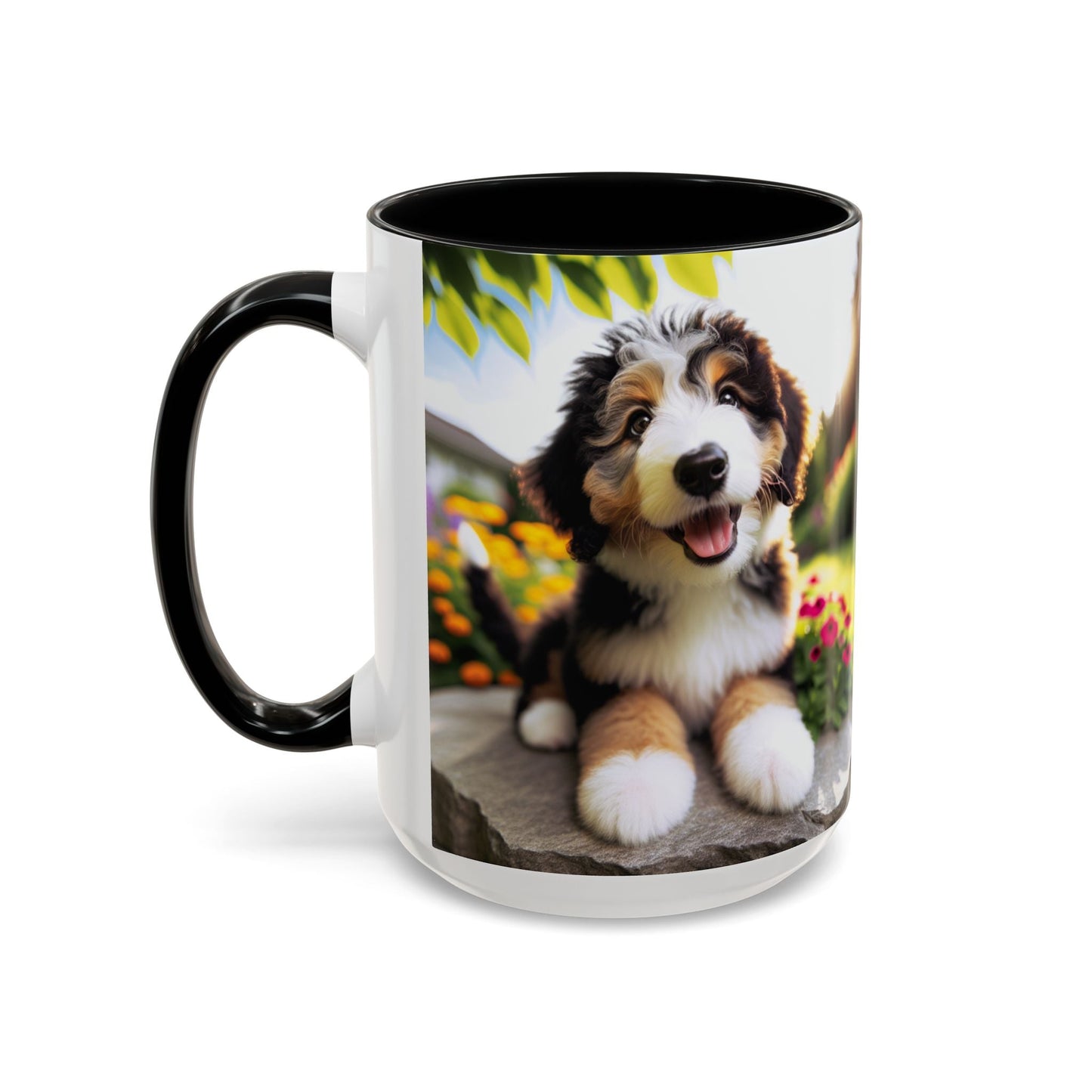 Keramiktasse mit Hunderassen-Motiv – 11 oz & 15 oz