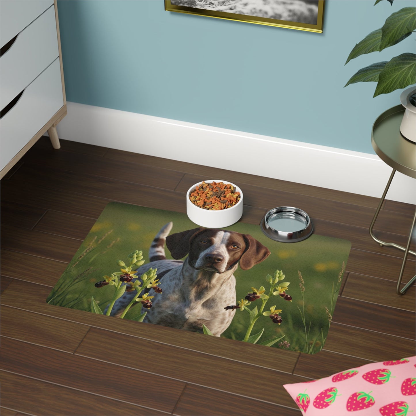 Non-Slip Pet Food Mat – Waterproof Feeding Mat for Dogs