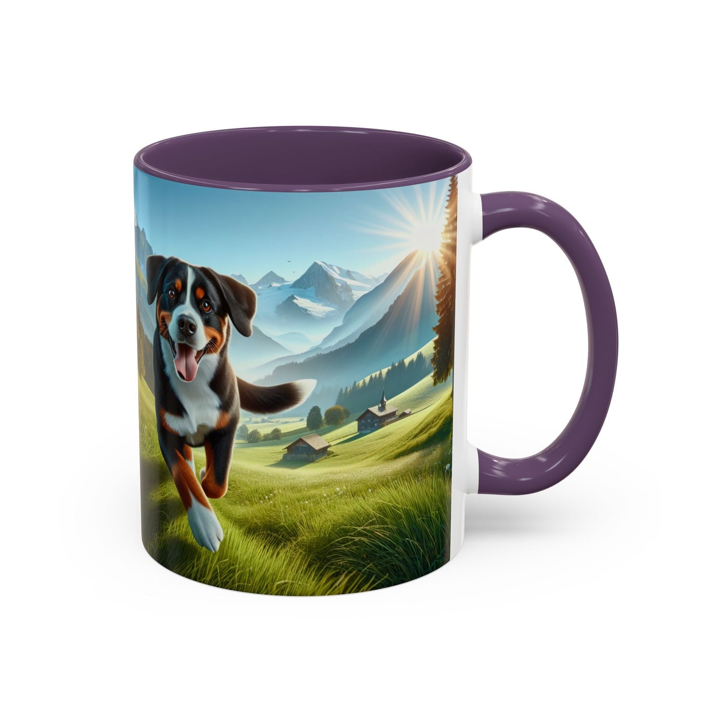 Keramiktasse mit Hunderassen-Motiv – 11 oz & 15 oz