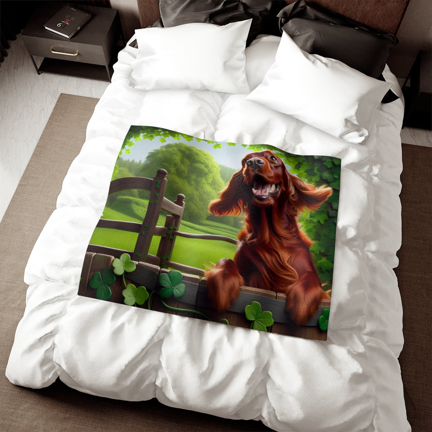 Sweatshirt Blanket – Plush Fleece Throw, 2 Size Options