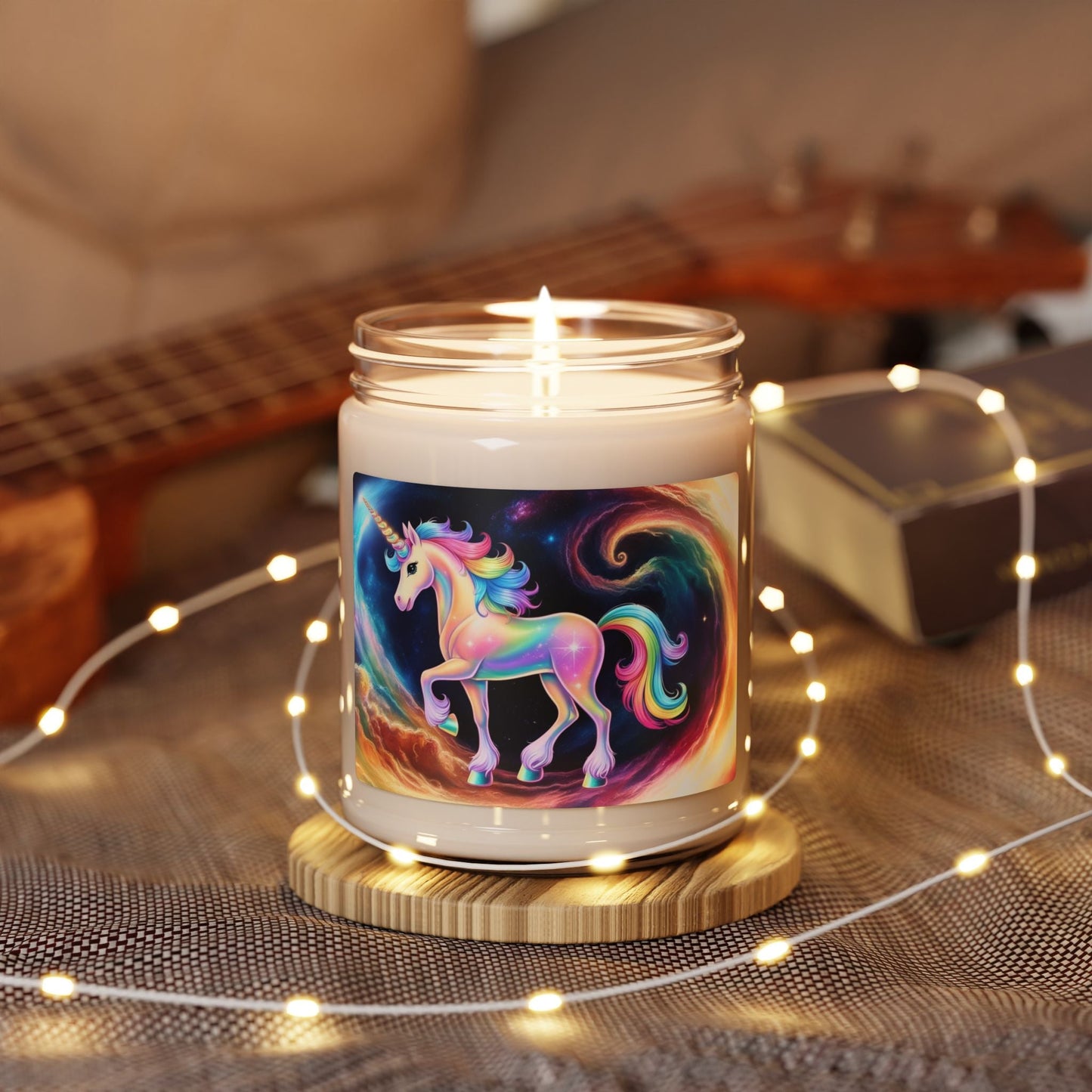 Bougie en cire de soja – Bougie parfumée en pot