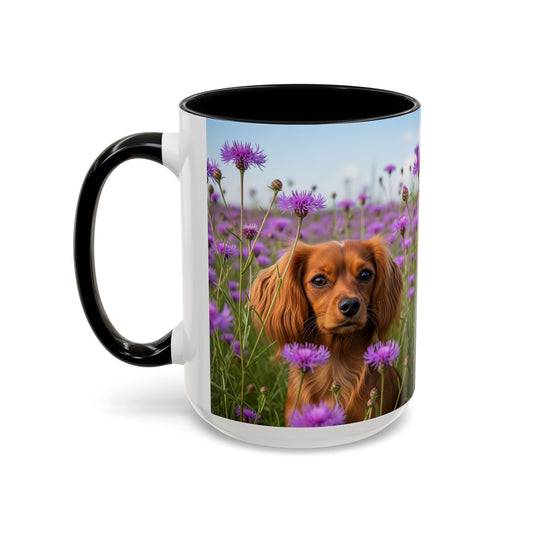 Keramiktasse mit Hunderassen-Motiv – 11 oz & 15 oz