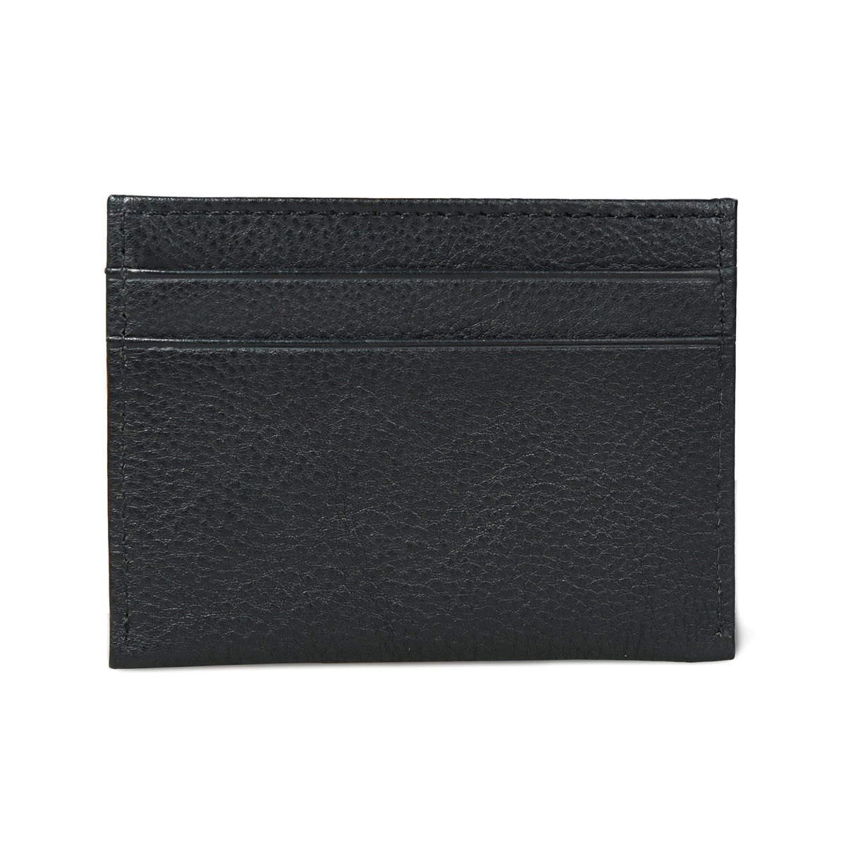 Minimalistisches Kartenetui in Schwarz