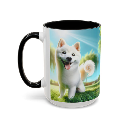 Keramiktasse mit Hunderassen-Motiv – 11 oz & 15 oz