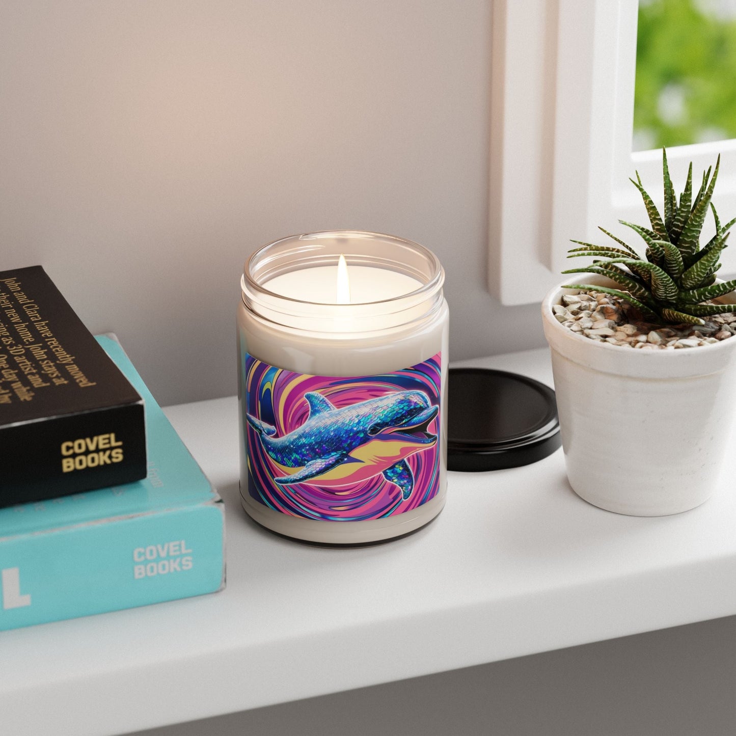 Bougie en cire de soja – Bougie parfumée en pot