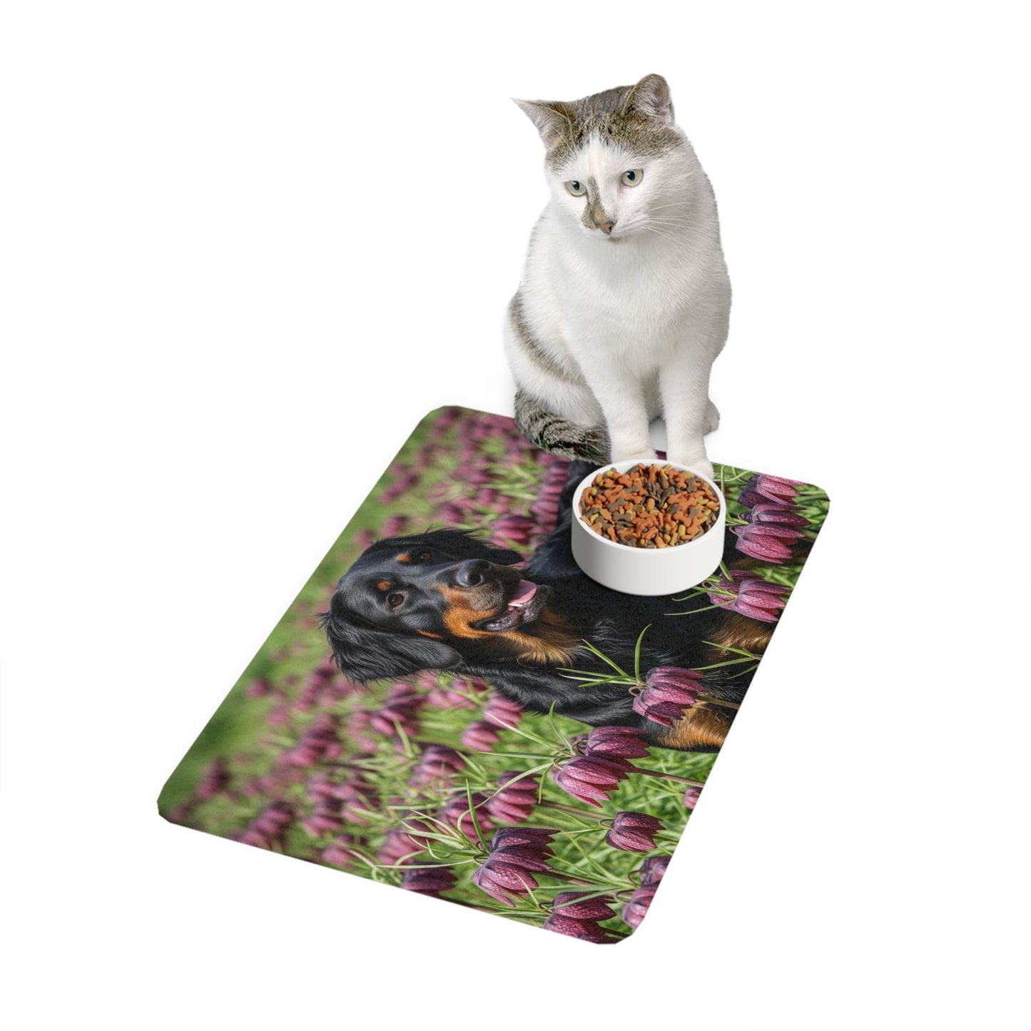 Non-Slip Pet Food Mat – Waterproof Feeding Mat for Dogs
