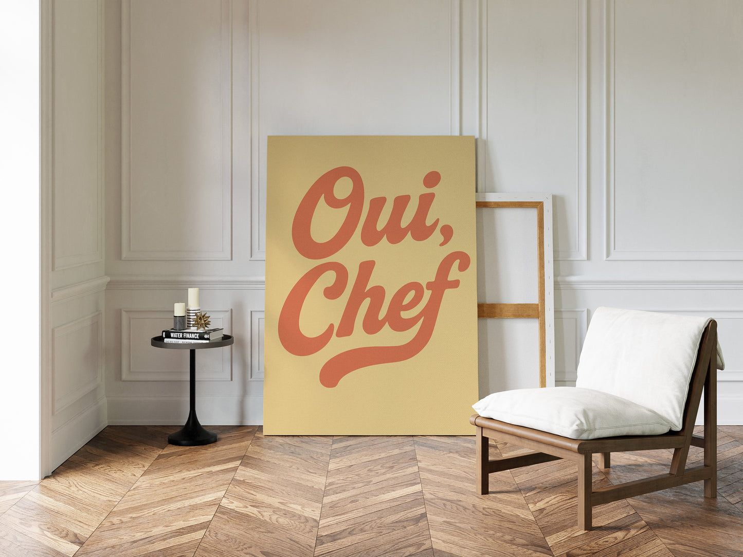 Oui Chef Kitchen Wall Art