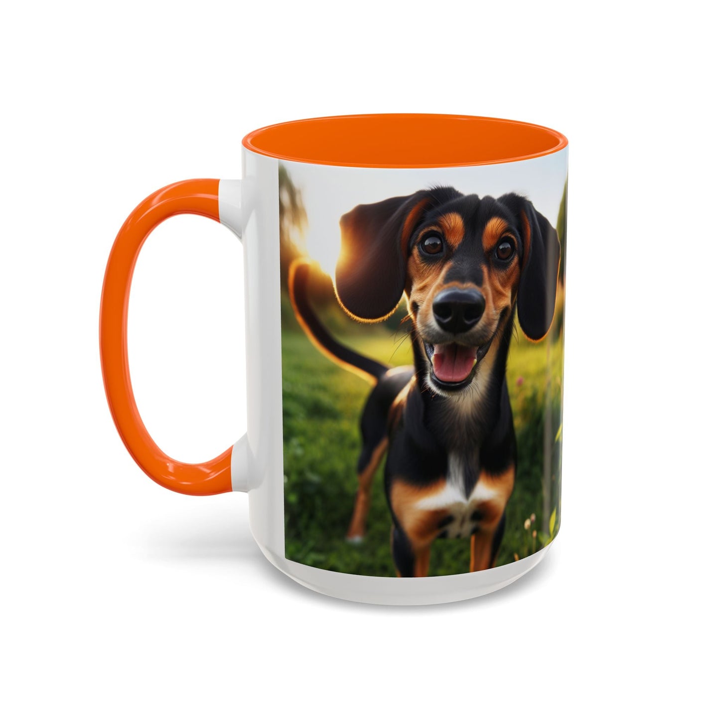 Keramiktasse mit Hunderassen-Motiv – 11 oz & 15 oz