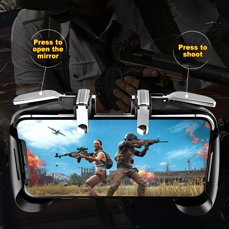 Multifunctional mobile game handle