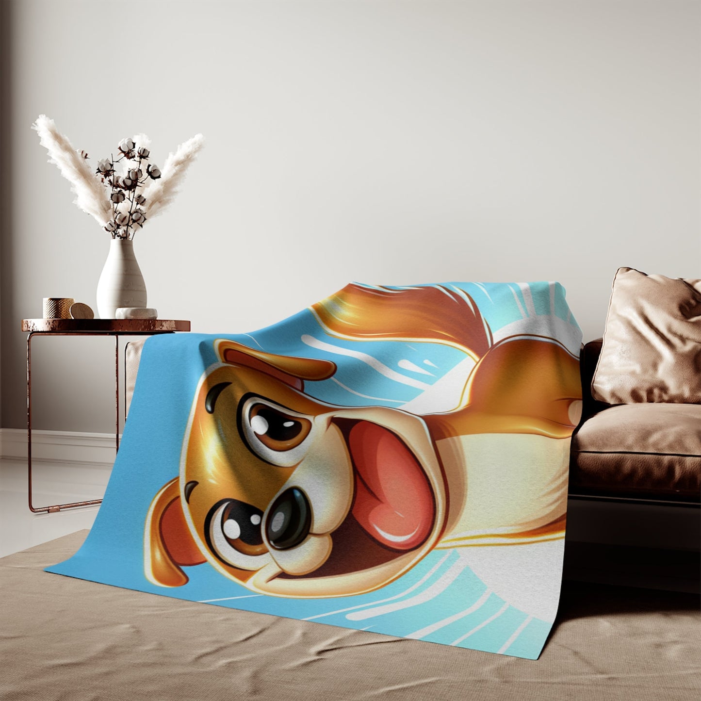 Sweatshirt Blanket – Plush Fleece Throw, 2 Size Options