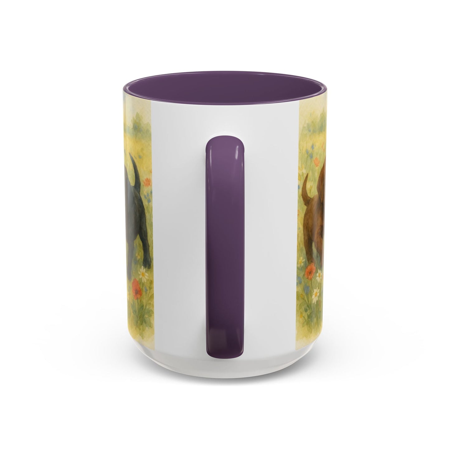 Keramiktasse mit Hunderassen-Motiv – 11 oz & 15 oz