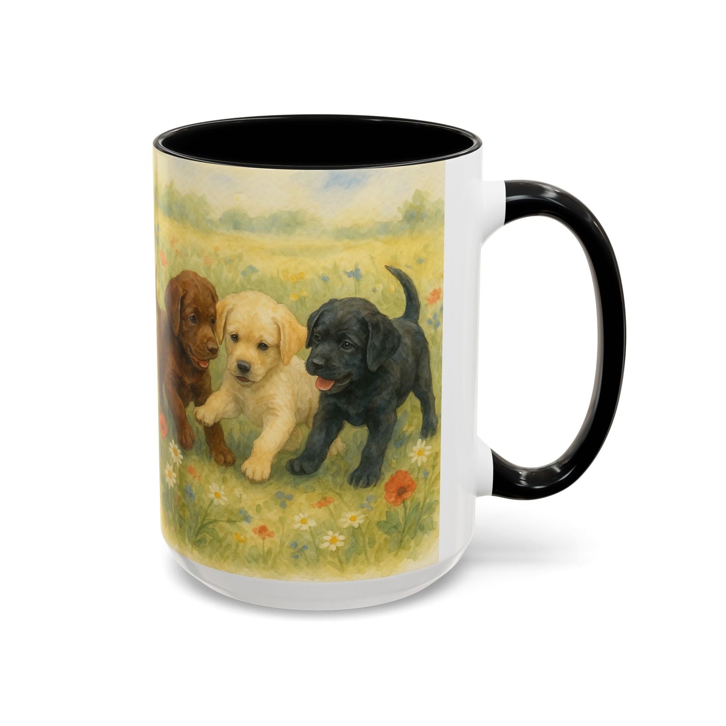 Keramiktasse mit Hunderassen-Motiv – 11 oz & 15 oz