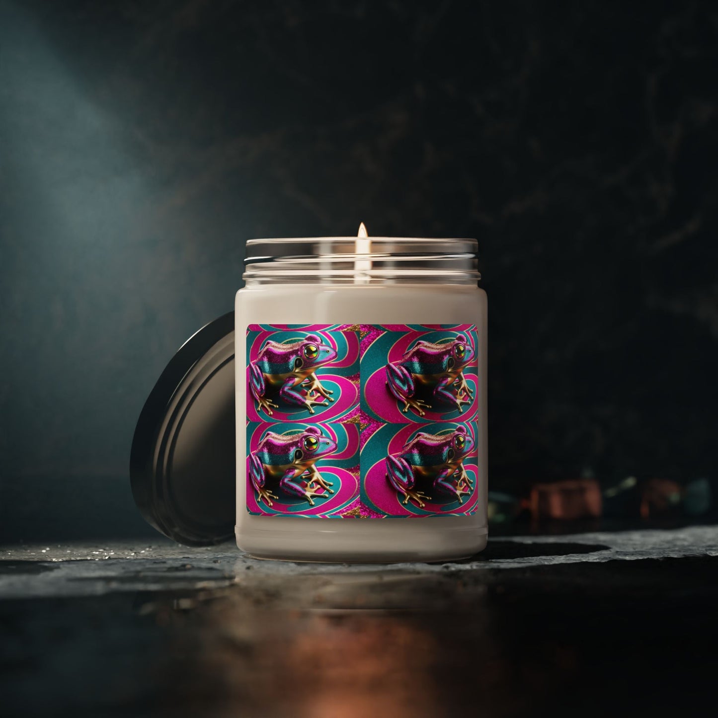 Bougie en cire de soja – Bougie parfumée en pot