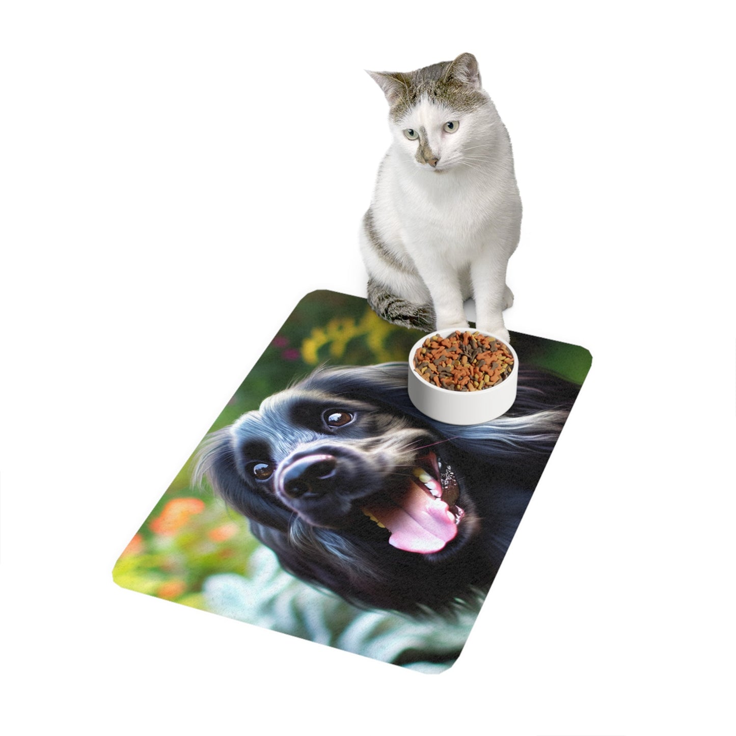 Non-Slip Pet Food Mat – Waterproof Feeding Mat for Dogs