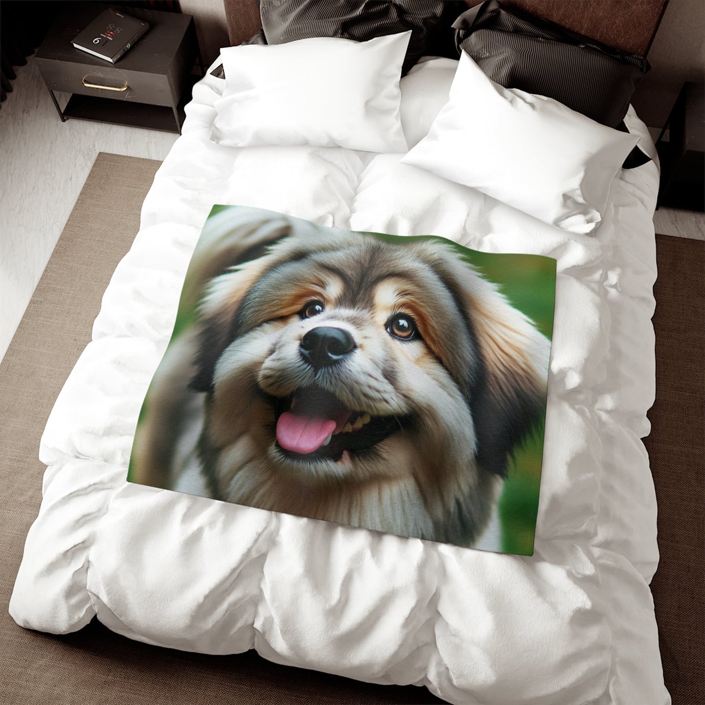 Sweatshirt Blanket – Plush Fleece Throw, 2 Size Options