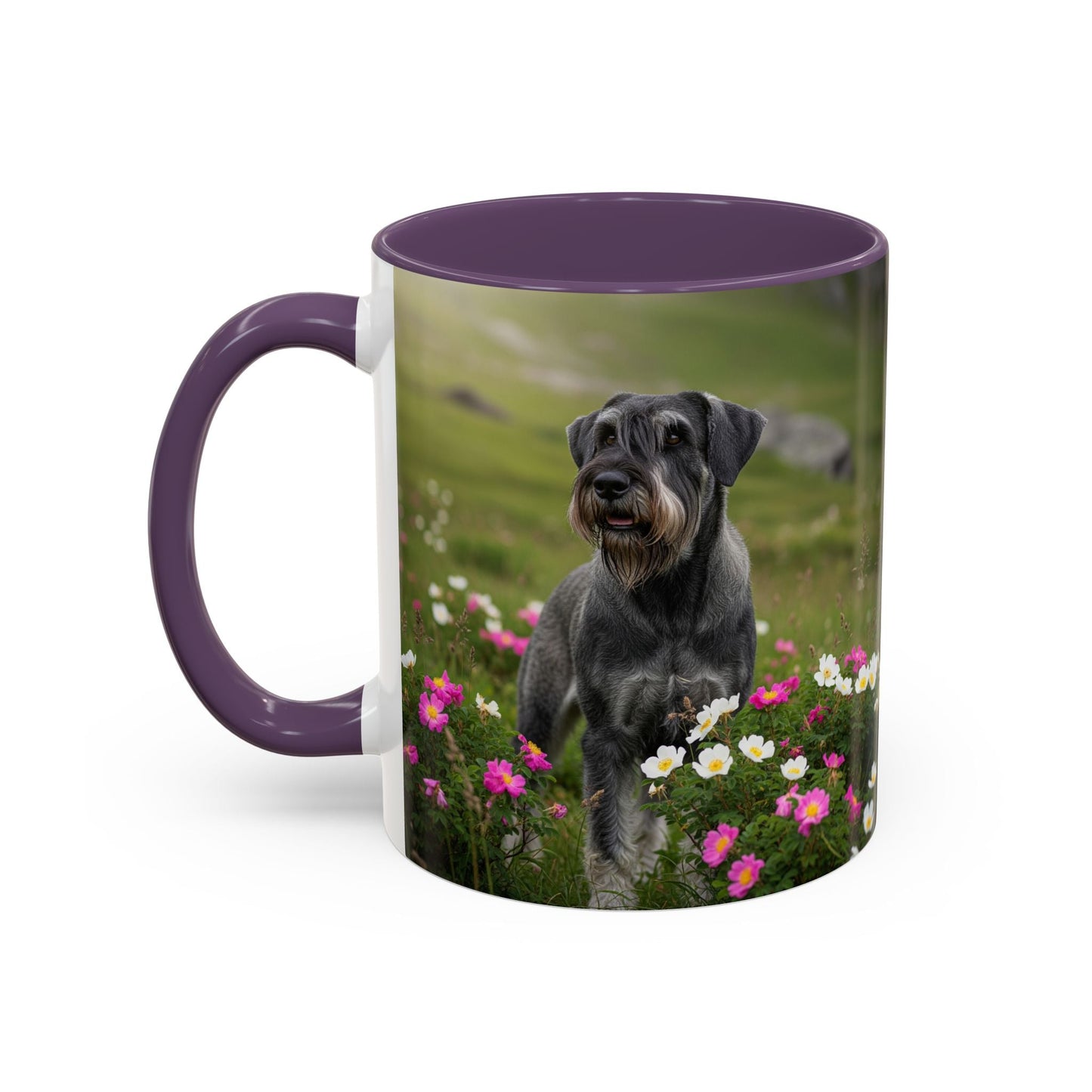 Keramiktasse mit Hunderassen-Motiv – 11 oz & 15 oz