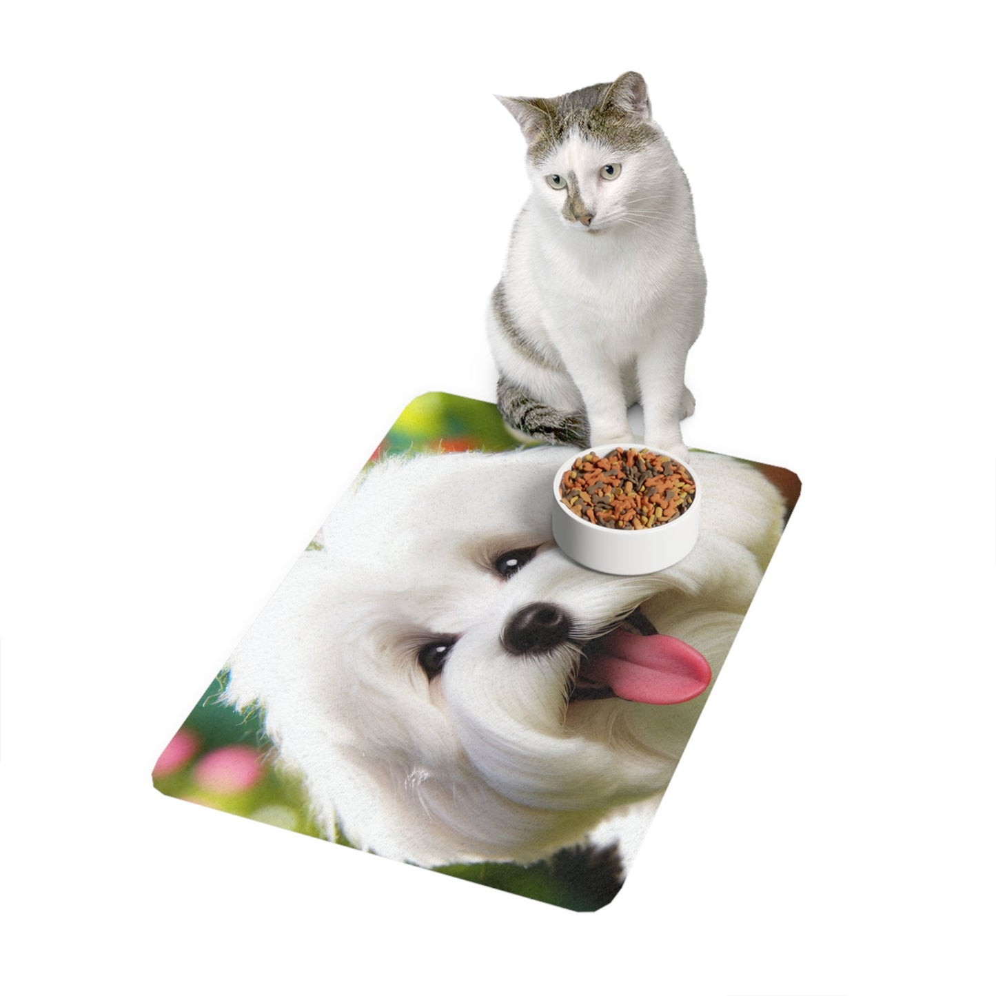 Non-Slip Pet Food Mat – Waterproof Feeding Mat for Dogs