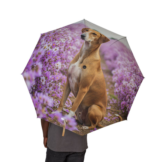 48" Semi-Automatic Umbrella – Windproof Large Travel Rain Umbrella