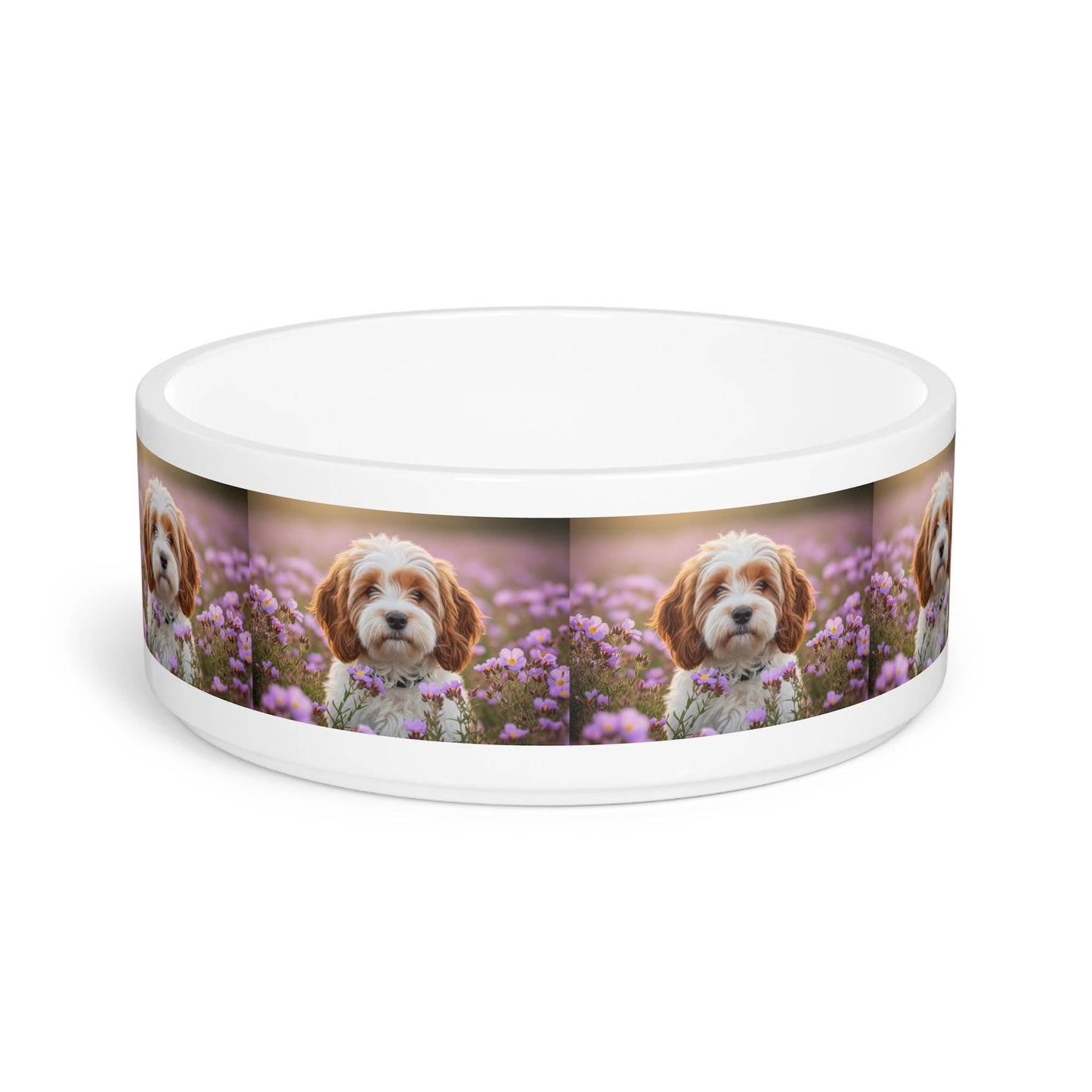 Ceramic Pet Bowl – 16 oz Dog Feeding Bowl