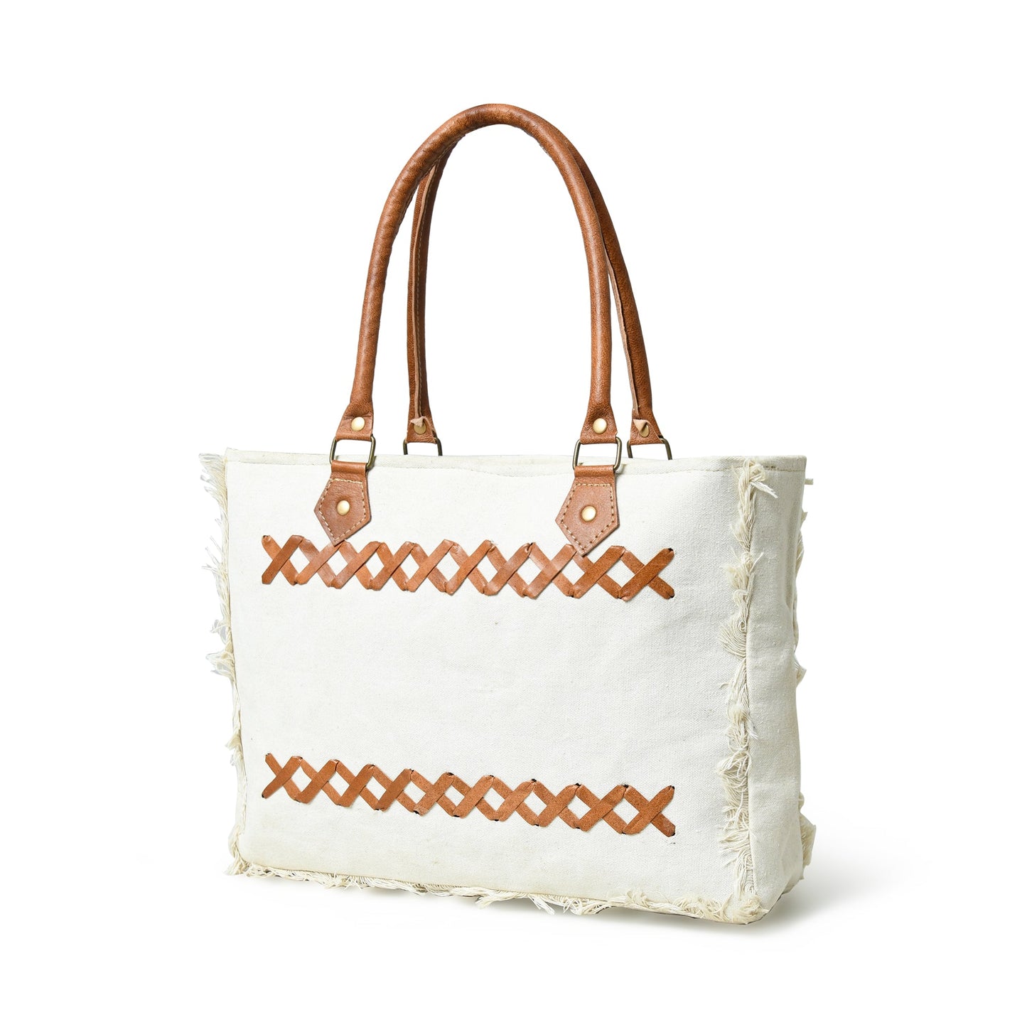 Cabas Urbain Zigzag en Toile
