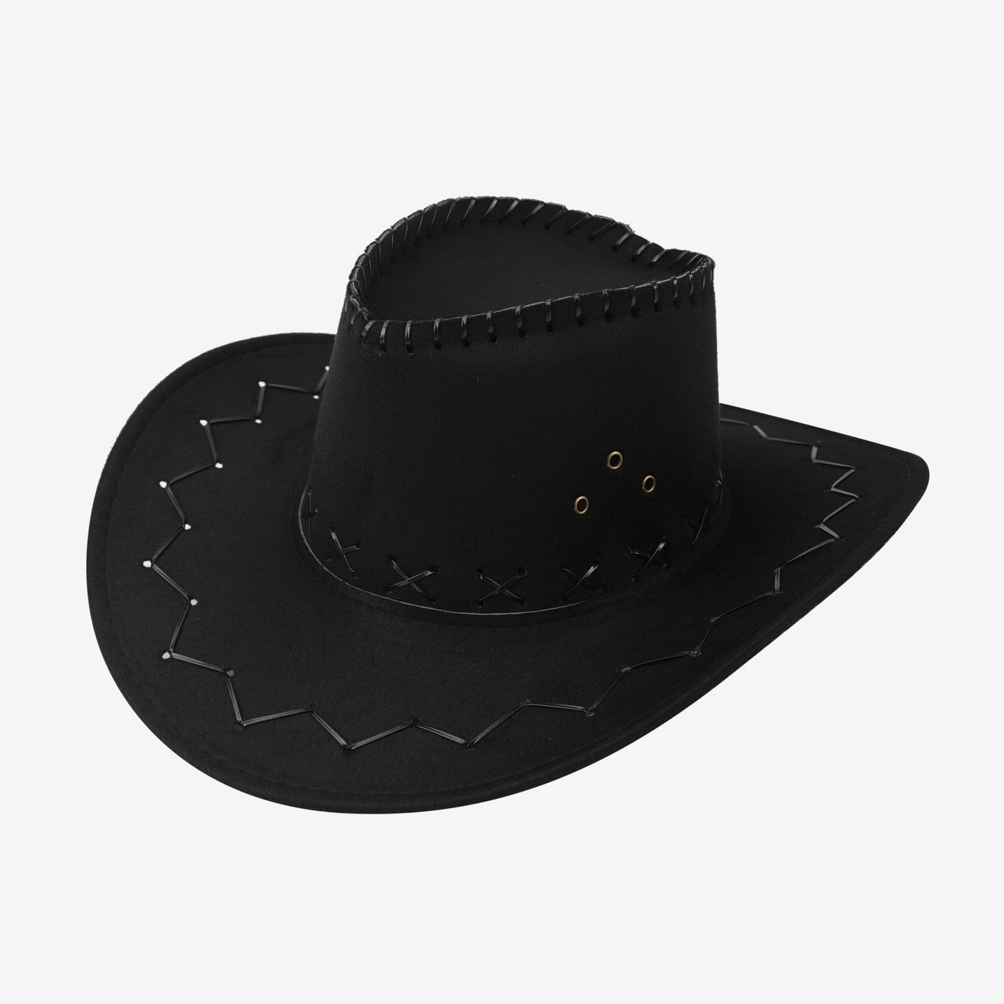 Men's And Women's Cowboy Hats, Sun Protection Hats For Grasslands, Western Cowboy Hats For Couples, Wide-Brimmed Xinjiang Felt Hats With Velvet Surface