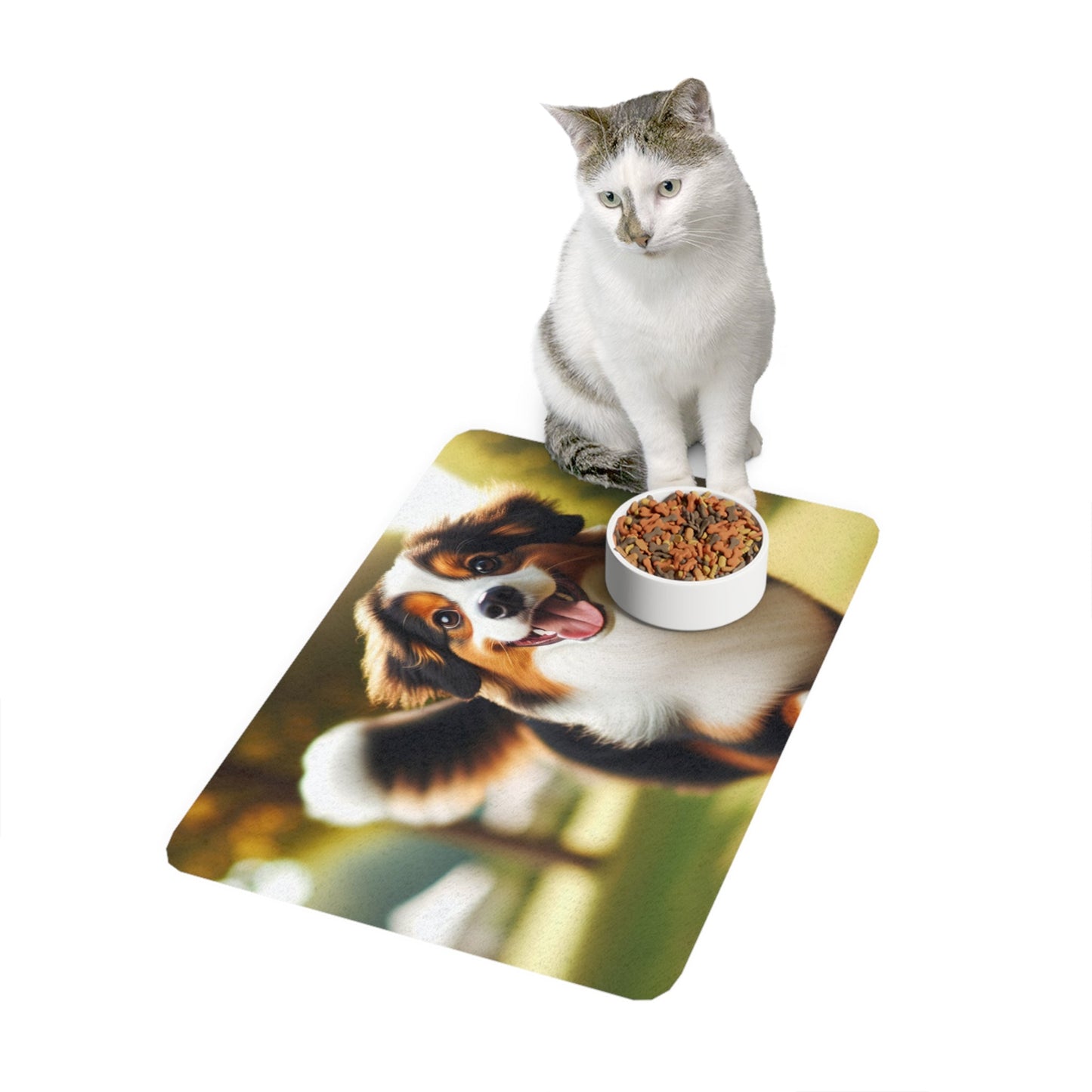 Non-Slip Pet Food Mat – Waterproof Feeding Mat for Dogs