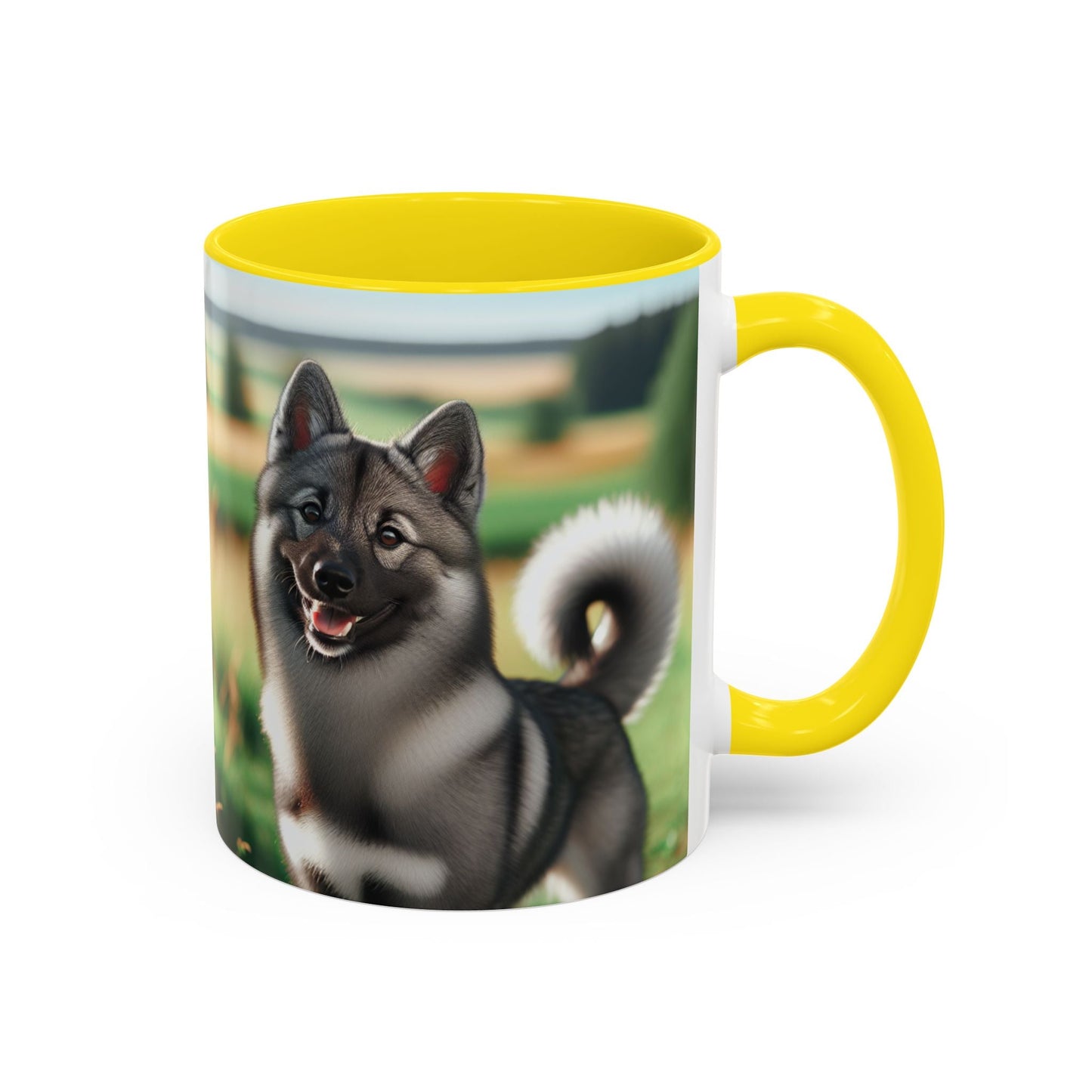 Keramiktasse mit Hunderassen-Motiv – 11 oz & 15 oz